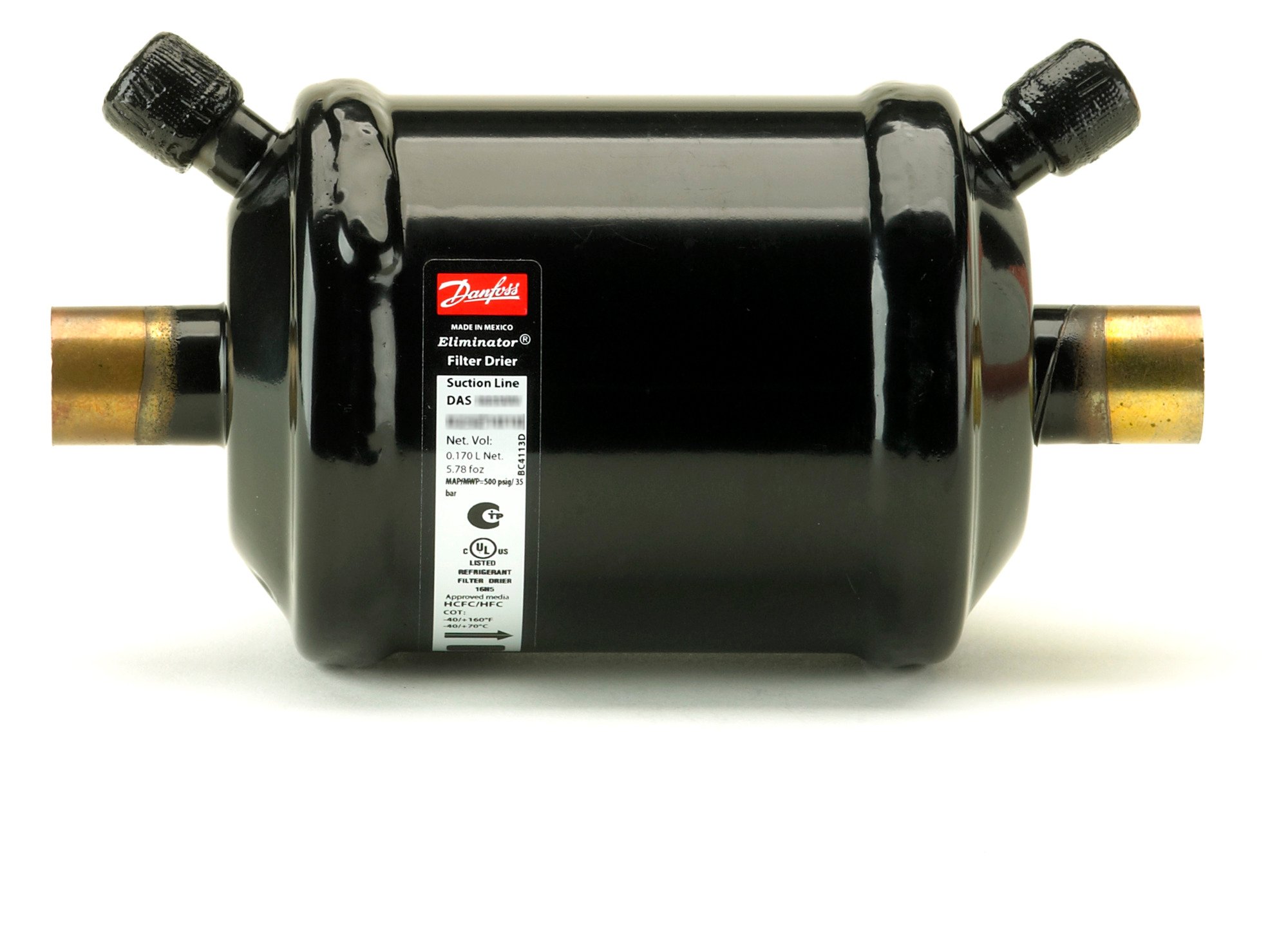 Burn out filter/drier refrigeration system