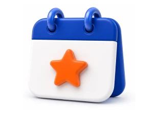 Years of Experience AI 3D Icon